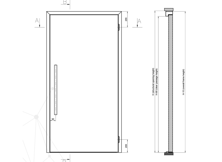 DFM DS E120-1 STEEL DOOR